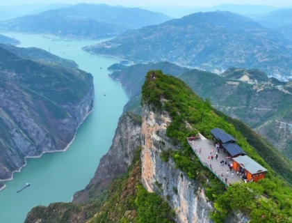重庆三峡之巅景区今日开始闭园升级